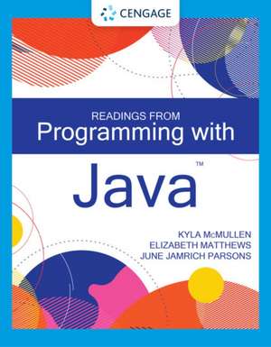 Readings from Programming with Java de Kyla McMullen