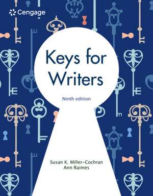 Keys for Writers de Susan Miller-Cochran