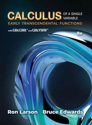 Calculus of a Single Variable de Ron Larson