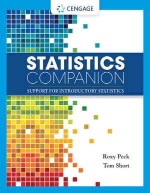 Statistics Companion: Support for Introductory Statistics with Minitab, 2 terms (12 months) Printed Access Card de Tom (West Chester University of Pennsylvania) Short