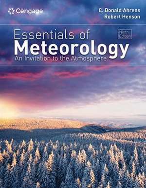 Essentials of Meteorology de C Donald Ahrens