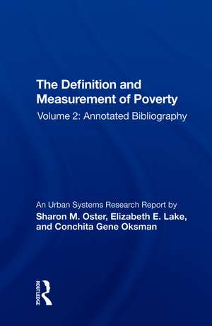 Def-measuremnt Poverty-2 de Sharon M. Oster