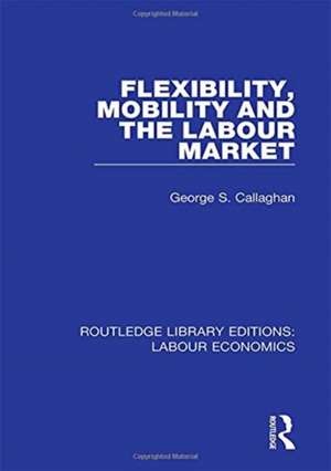 Flexibility, Mobility and the Labour Market de George S. Callaghan