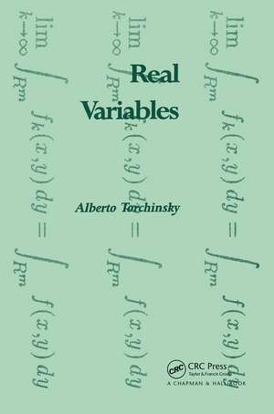 Real Variables de Alberto Torchinsky
