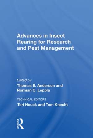 Advances In Insect Rearing For Research And Pest Management de Thomas E Anderson