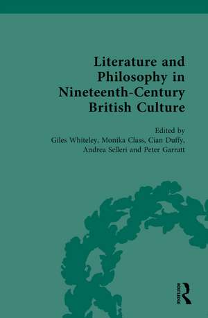 Literature and Philosophy in Nineteenth-Century British Culture de Giles Whiteley