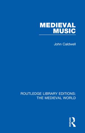 Medieval Music de John Caldwell