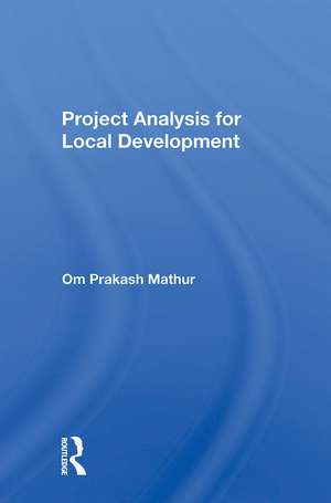 Project Analysis For Local Development de Om Prakash Mathur