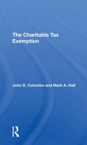 The Charitable Tax Exemption de John D Colombo