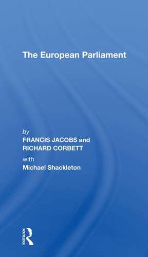 The European Parliament de Francis Jacobs