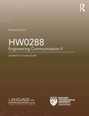 HW0288 ENGINEERING COMMUNICATION II de BOLTON