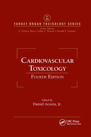 Cardiovascular Toxicology de Daniel Acosta