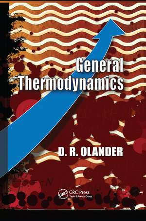 General Thermodynamics de Donald Olander