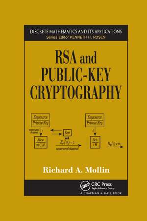 RSA and Public-Key Cryptography de Richard A. Mollin