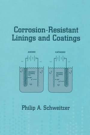 Corrosion-Resistant Linings and Coatings de P.E. Schweitzer