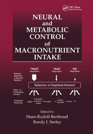 Neural and Metabolic Control of Macronutrient Intake de Hans-Rudolf Berthoud