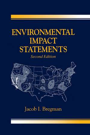 Environmental Impact Statements de Jacob I. Bregman