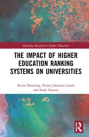 The Impact of Higher Education Ranking Systems on Universities de Kevin Downing