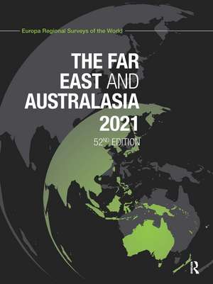 The Far East and Australasia 2021 de Europa Publications