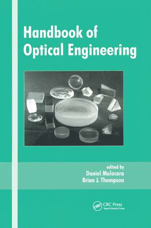 Handbook of Optical Engineering de Daniel Malacara