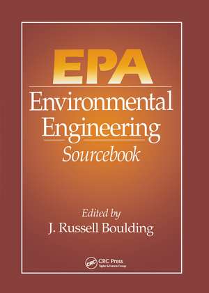 EPA Environmental Engineering Sourcebook de J. Russell Boulding