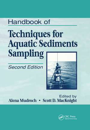 Handbook of Techniques for Aquatic Sediments Sampling de Alena Mudroch