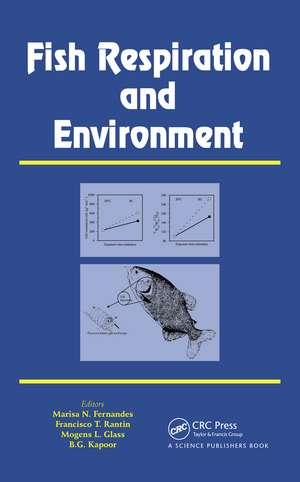 Fish Respiration and Environment de Marisa N Fernandes