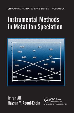 Instrumental Methods in Metal Ion Speciation de Imran Ali