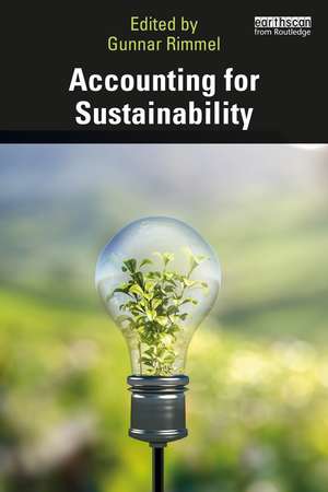 Accounting for Sustainability de Gunnar Rimmel