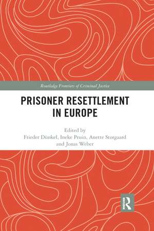 Prisoner Resettlement in Europe de Frieder Dünkel