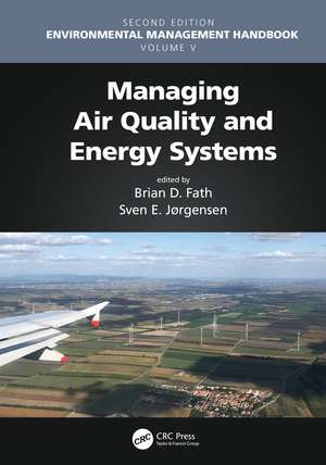 Managing Air Quality and Energy Systems de Brian D. Fath