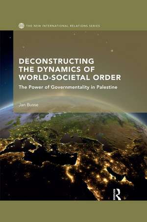 Deconstructing the Dynamics of World-Societal Order: The Power of Governmentality in Palestine de Jan Busse