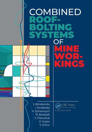 Combined Roof-Bolting Systems of Mine Workings de Volodymyr Bondarenko