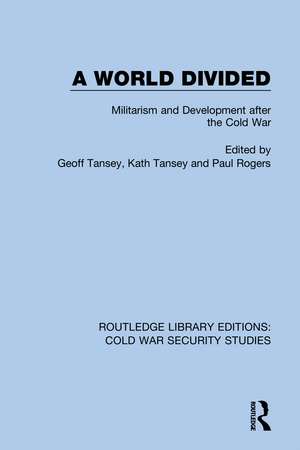 Routledge Library Editions: Cold War Security Studies de Various