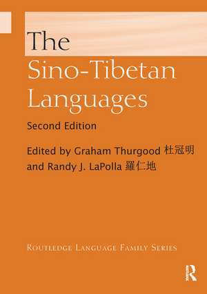 The Sino-Tibetan Languages de Graham Thurgood