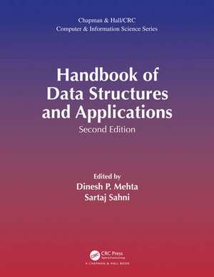 Handbook of Data Structures and Applications de Dinesh P. Mehta