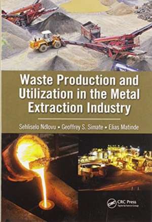 Waste Production and Utilization in the Metal Extraction Industry de Sehliselo Ndlovu