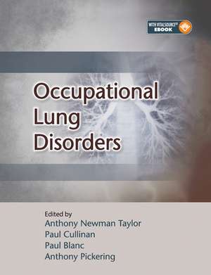 Parkes' Occupational Lung Disorders de Anthony Newman Taylor