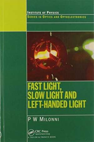 Fast Light, Slow Light and Left-Handed Light de P.W. Milonni