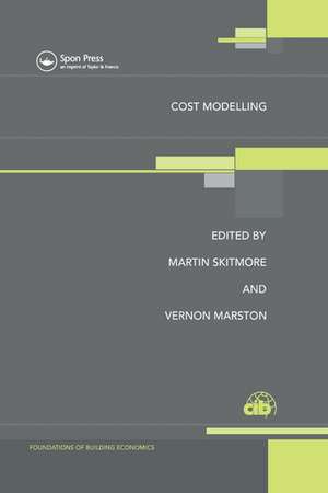 Cost Modelling de M. Skitmore