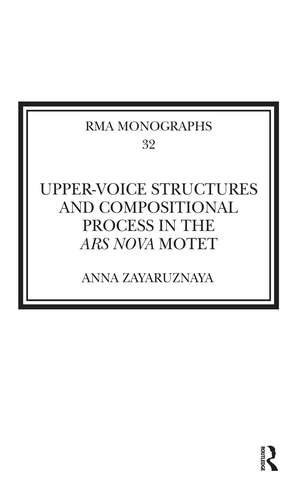 Upper-Voice Structures and Compositional Process in the Ars Nova Motet de Anna Zayaruznaya