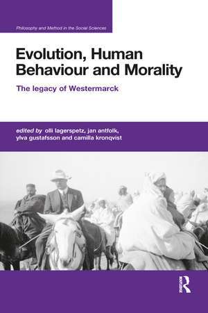 Evolution, Human Behaviour and Morality: The Legacy of Westermarck de Olli Lagerspetz