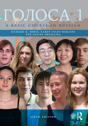 Golosa: A Basic Course in Russian, Book One de Richard Robin