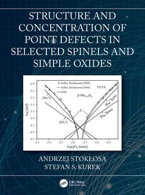 Structure and Concentration of Point Defects in Selected Spinels and Simple Oxides de Andrzej Stokłosa