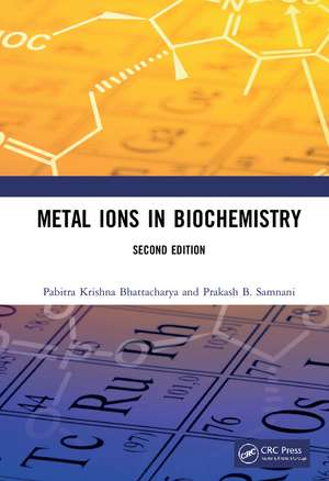 Metal Ions in Biochemistry de Pabitra Krishna Bhattacharya