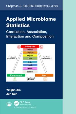 Applied Microbiome Statistics: Correlation, Association, Interaction and Composition de Yinglin Xia