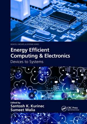 Energy Efficient Computing & Electronics: Devices to Systems de Santosh K. Kurinec