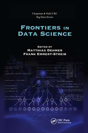 Frontiers in Data Science de Matthias Dehmer