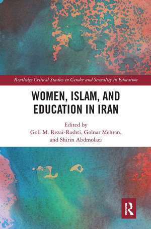 Women, Islam and Education in Iran de Goli M. Rezai-Rashti