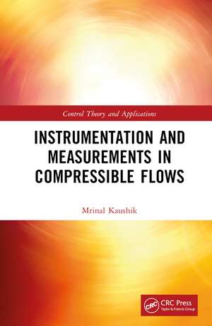 Instrumentation and Measurements in Compressible Flows de Mrinal Kaushik